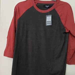 Estopoba Men's Half Sleeve Baseball T-shirt